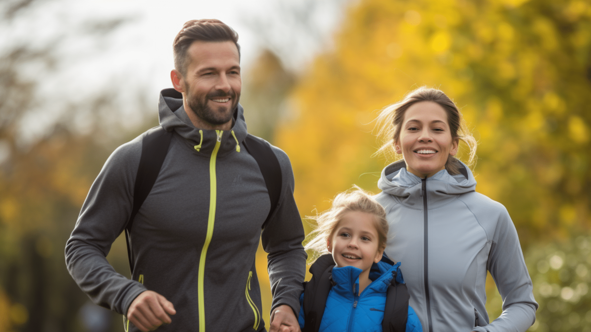 a supportive family, all contributing to a person's health and fitness journey.