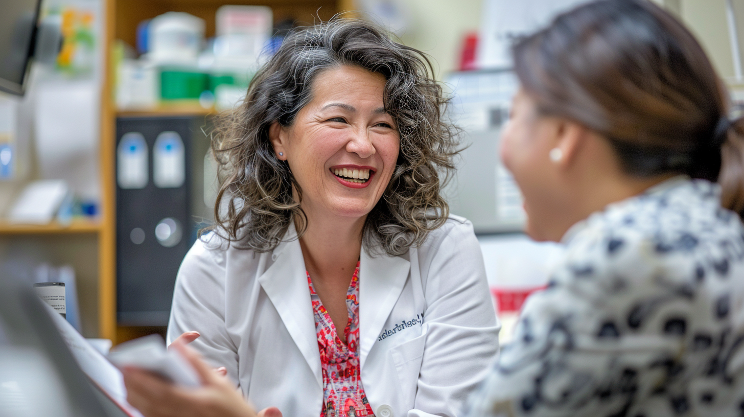A doctor-patient consultation session.