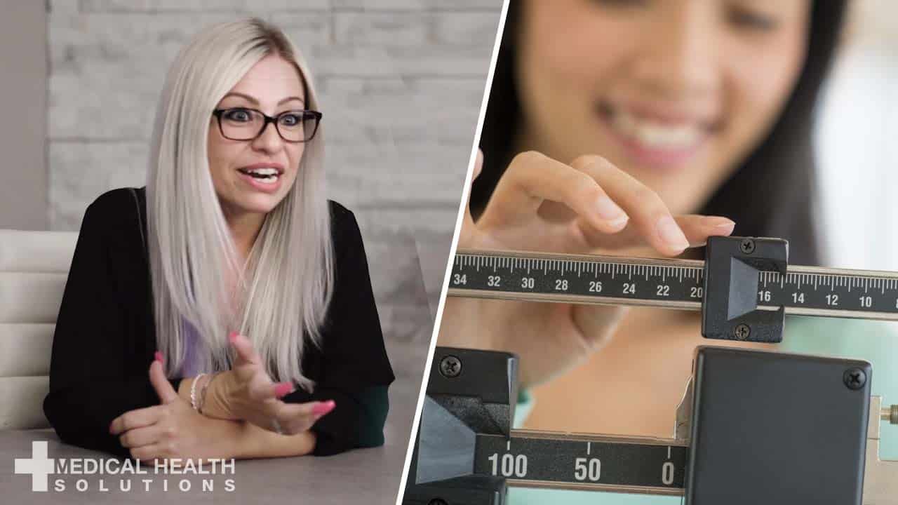 Patient discussing GLP-1 weight loss options with a healthcare provider