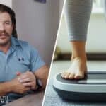 Medical Health Solutions staff member explaining medical weight loss options in Denver alongside a visual representing appetite regulation and health